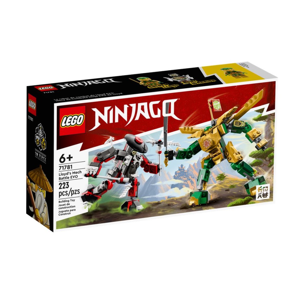 MECA DE COMBATE NINJA EVO DE LLOYD LEGO NINJAGO 71781 Brickmarkt