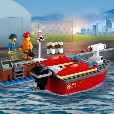 DOCK SIDE FIRE - LEGO 60213  - 4