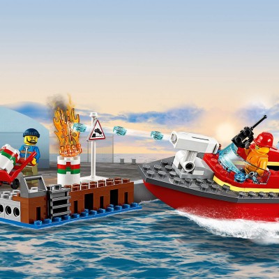 DOCK SIDE FIRE - LEGO 60213  - 5