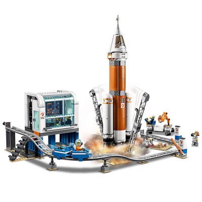 LEGO 60228 - Cohete Espacial de Larga Distancia y Centro de Control  - 1