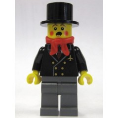 LEGO NAVIDAD MINIFIGURA - CAROLER  - 1