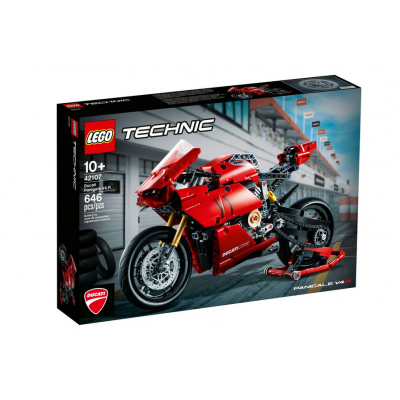 LEGO TECHNIC 42107 -DUCATI PANIGALE V4 R  - 2