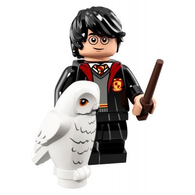 HARRY POTTER WITH ROBE - LEGO HARRY POTTER MINIFIGURE (colhp-1)  - 1