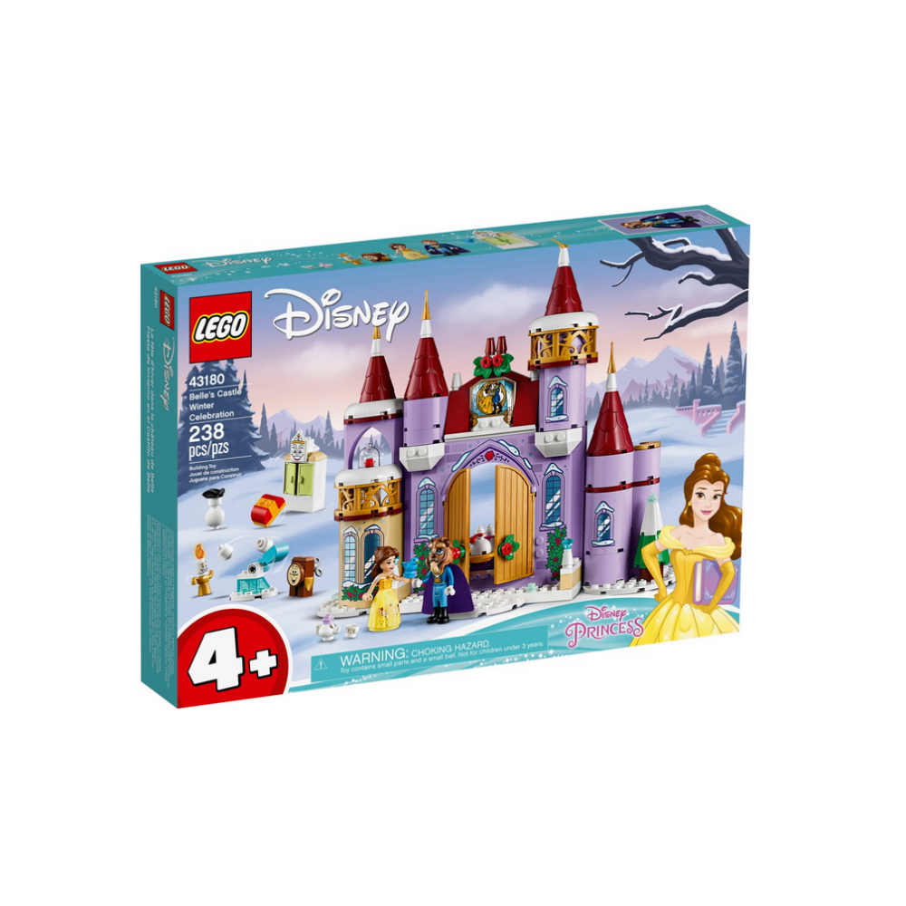 lego belle winter castle