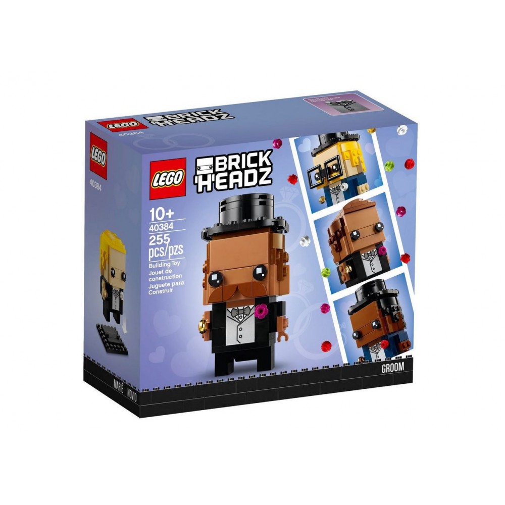 NOVIO DE BODA - LEGO BRICKHEADZ 40384  - 1