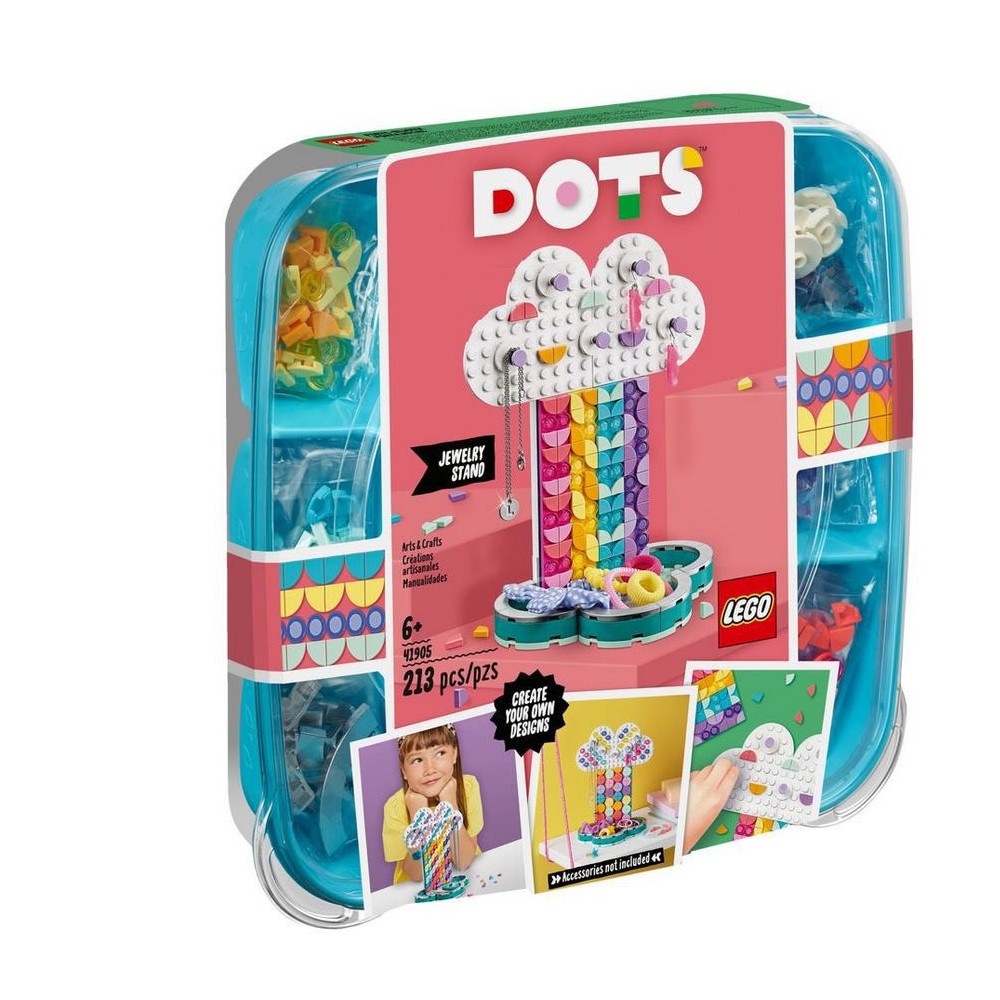 lego dots jewelry stand