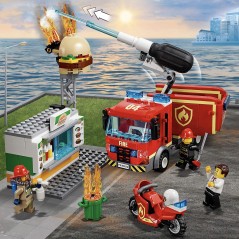 BURGUER BAR FIRE RESCUE - LEGO 60214  - 3