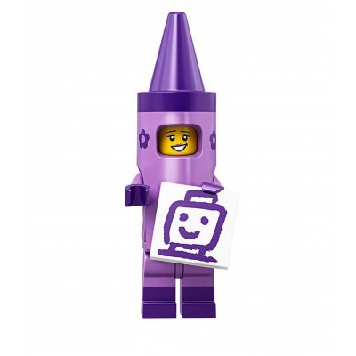 CRAYON GIRL - THE LEGO MOVIE 2 MINIFIGURE (coltlm2-5)  - 3