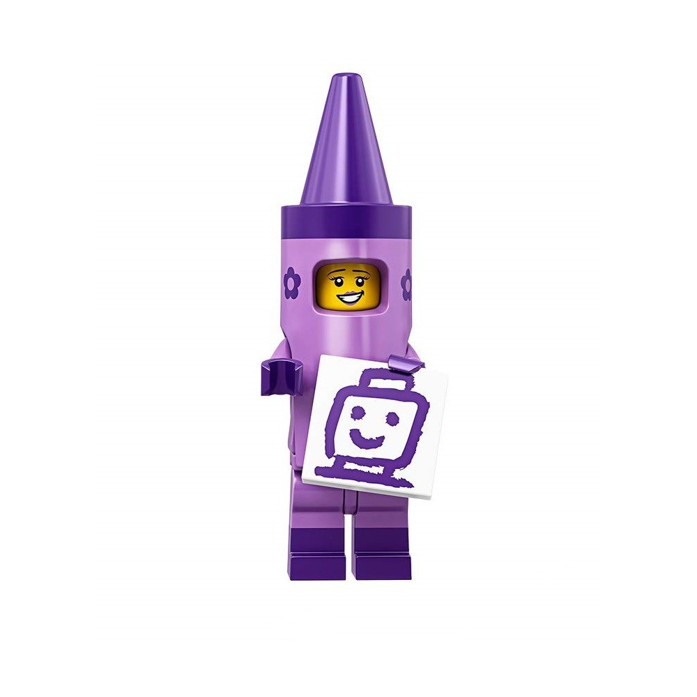 CRAYON GIRL - THE LEGO MOVIE 2 MINIFIGURE (coltlm2-5)  - 3