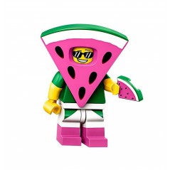 watermelon lego minifigure