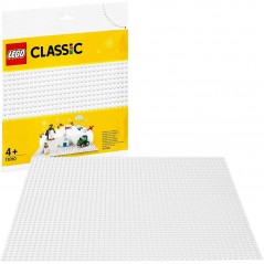 WHITE BASEPLATE - LEGO 11010  - 1