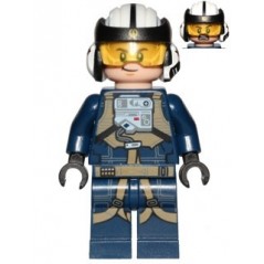 REBEL PILOT U-WING - LEGO STAR WARS MINIFIGURE (sw0800)  - 1