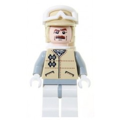 LEGO STAR WARS MINIFIGURA 8083 - OFICIAL DE HOTH  - 1