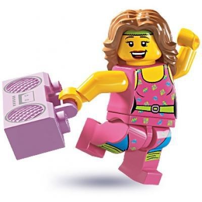 FITNESS INSTRUCTOR - LEGO SERIES 5 MINIFIGURE (col05-10)  - 1