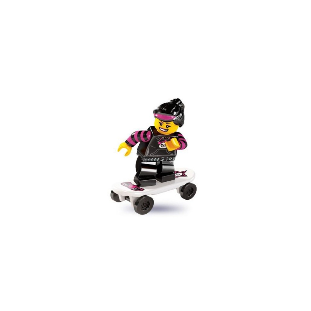 PATINADORA - MINIFIGURA LEGO SERIE 6 (col06-12)  - 1