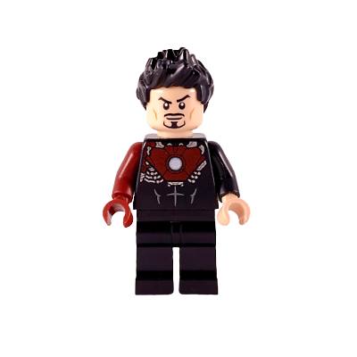 TONY STARK - MINIFIGURA LEGO MARVEL SUPER HEROES (sh584)  - 1