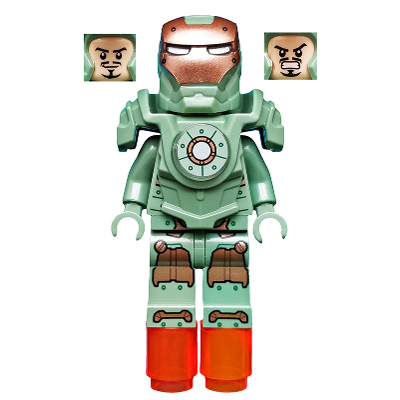 SCUBA IRON MAN - MINIFIGURA LEGO MARVEL SUPER HEROES (sh213) Lego - 1