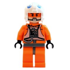 PILOTO REBELDE X-WING - MINIFIGURA LEGO STAR WARS (sw0399)  - 1