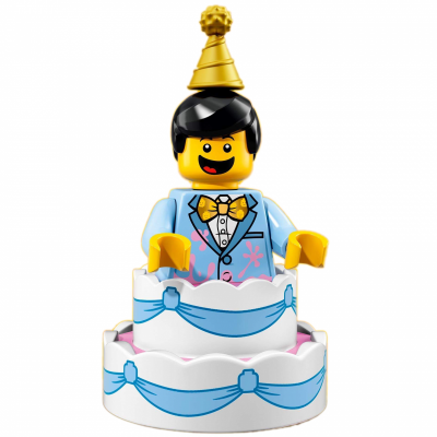 CAKE GUY - LEGO MINIFIGURES SERIES 18 (col18-10)  - 1