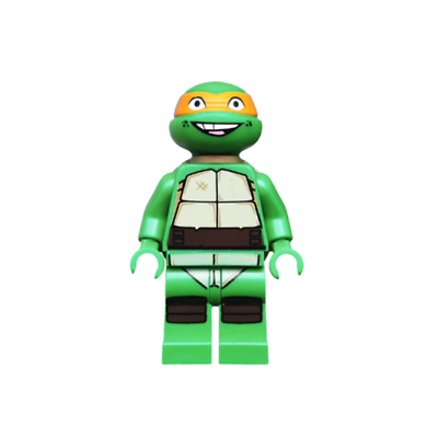 MICHELANGELO, GRIN - LEGO TMNT (tnt012)  - 1