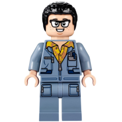 DANNY NEDERMEYER - LEGO JURASSIC WORLD MINIFIGURE (jw047)  - 1
