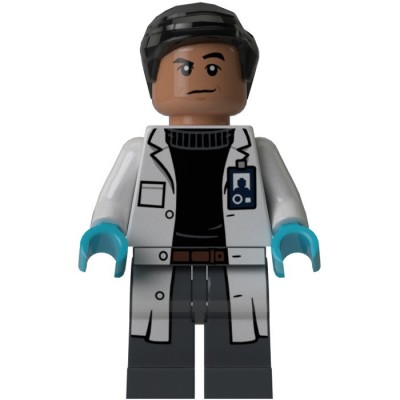 DR. WU - LEGO JURASSIC WORLD MINIFIGURE (jw015)  - 1