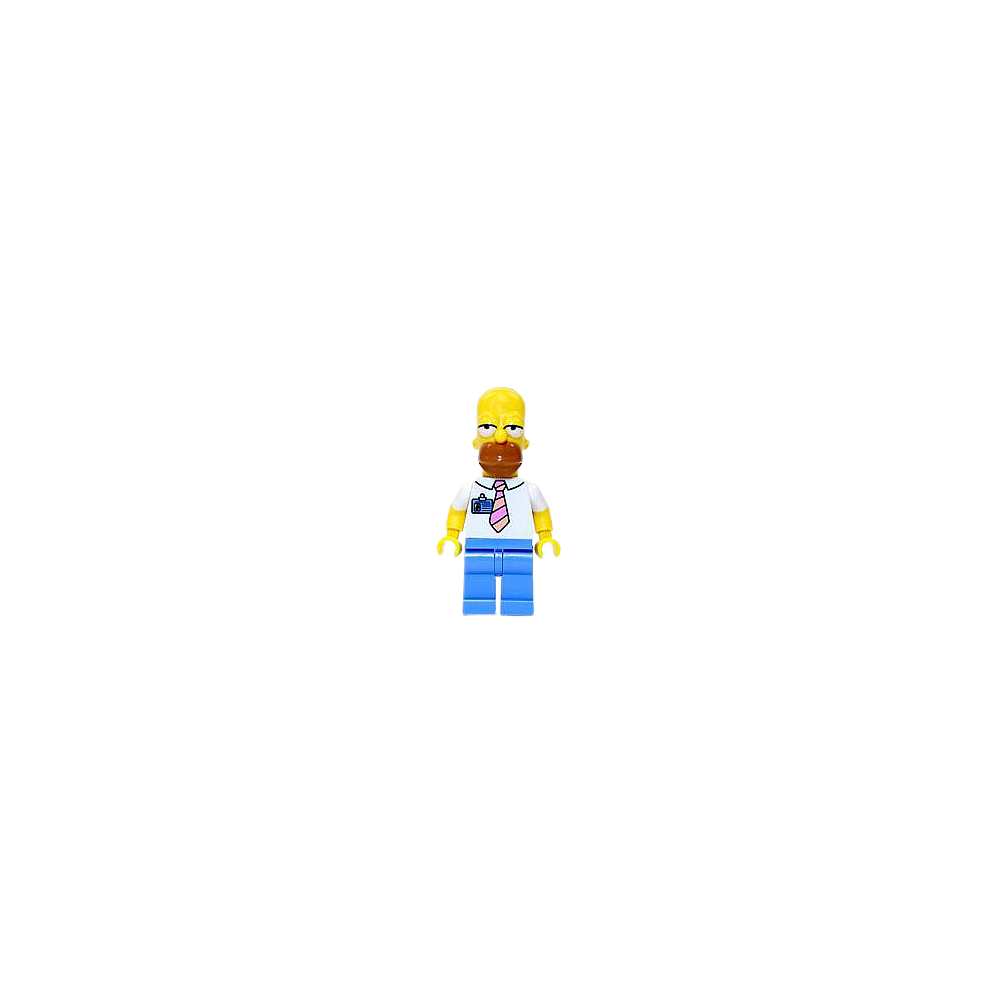 HOMER SIMPSON - MINIFIGURA LEGO LOS SIMPSONS (sim001)  - 1