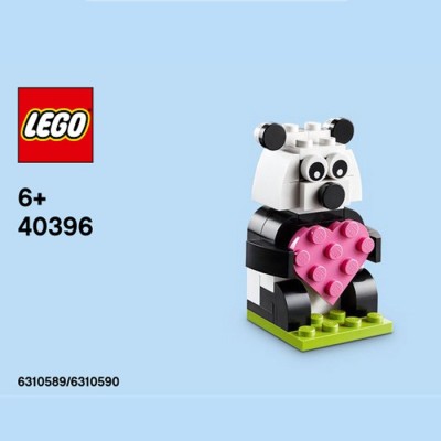 PANDA DE SAN VALENTÍN - POLYBAG LEGO 40396  - 1