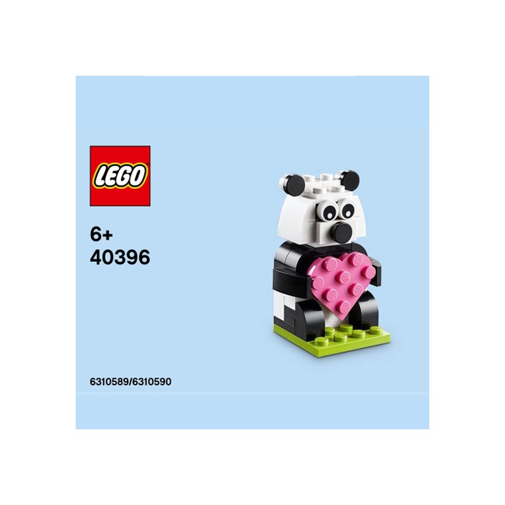 PANDA DE SAN VALENTÍN - POLYBAG LEGO 40396  - 1