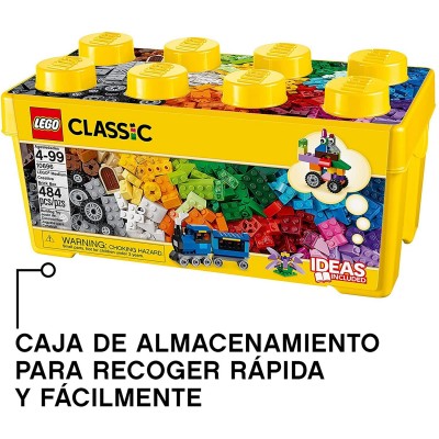 CAJA DE LADRILLOS CREATIVOS MEDIANA LEGO® - LEGO 10696  - 6