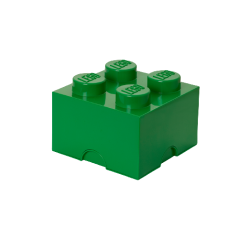 BRICK LEGO® 2x2 VERDE OSCURO - LEGO 4003  - 3