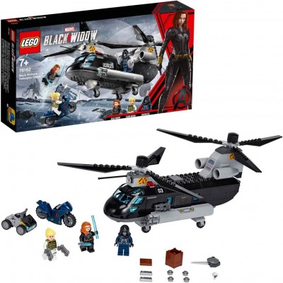 BLACK WIDOW´S HELICOPTER CHASE - LEGO 76162  - 1