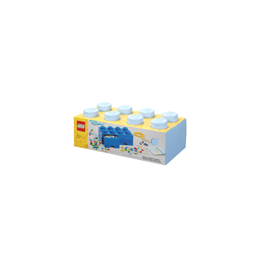 BRICK LEGO® 2x4 CELESTE CON CAJONES - LEGO 4006  - 1