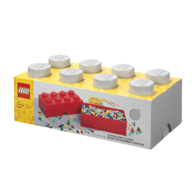 BRICK LEGO® 2x4 GRIS - LEGO 4004  - 1