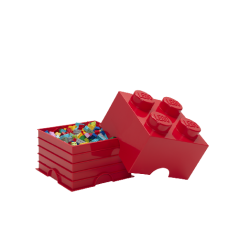 BRICK LEGO® 2x2 ROJO - LEGO 4003  - 2