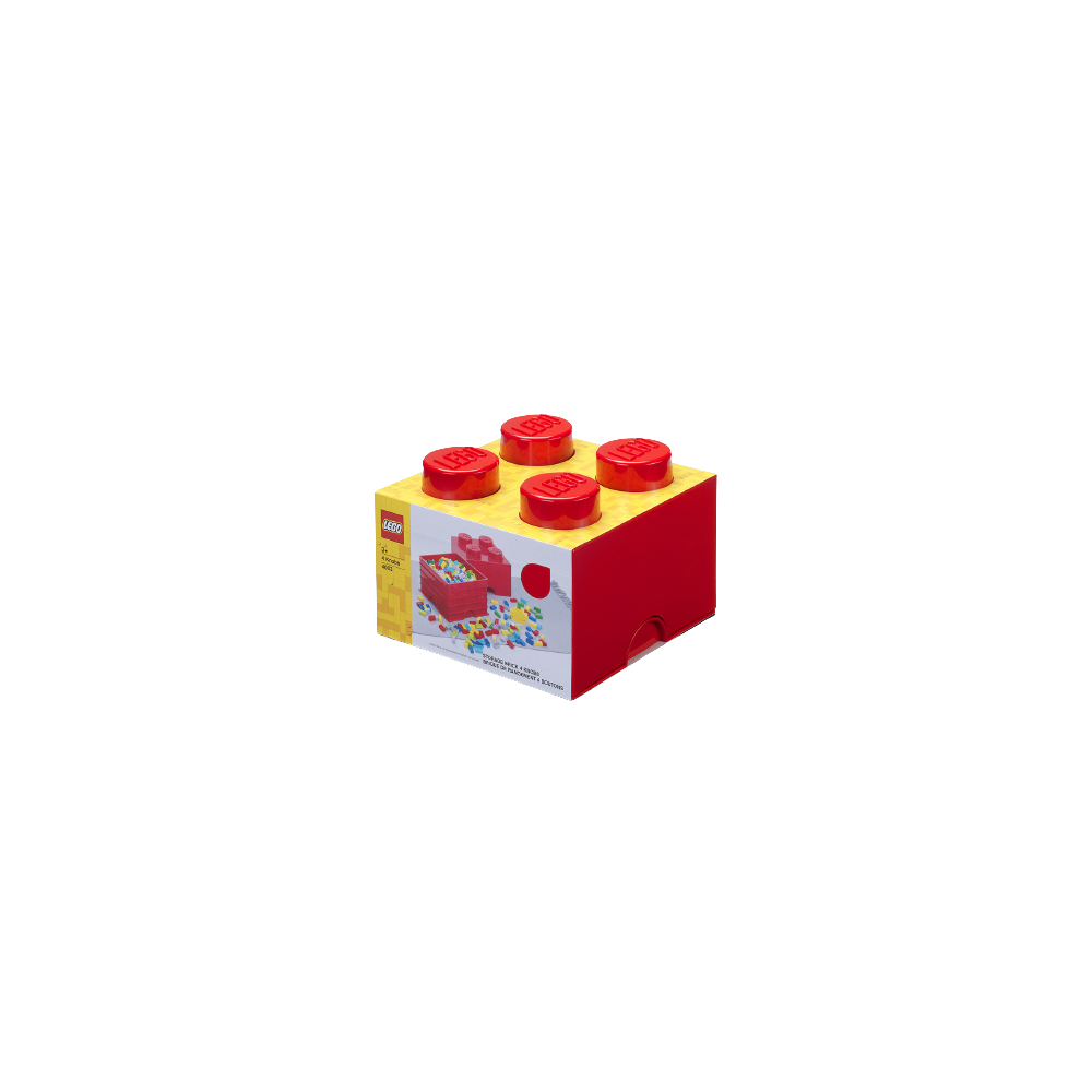 BRICK LEGO® 2x2 ROJO - LEGO 4003  - 1