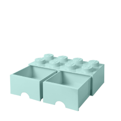 BRICK LEGO® 2x4 AGUAMARINA CON CAJONES - LEGO 4006  - 4
