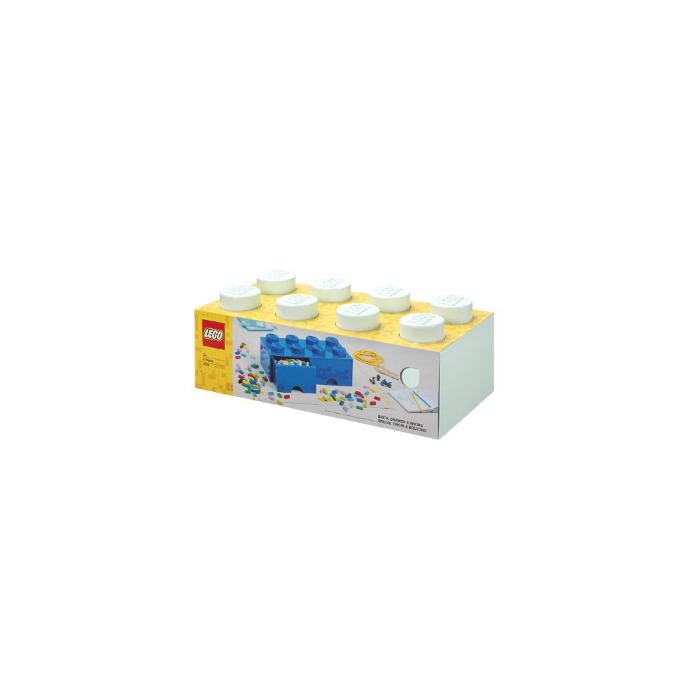 BRICK LEGO® 2x4 AGUAMARINA CON CAJONES - LEGO 4006  - 1