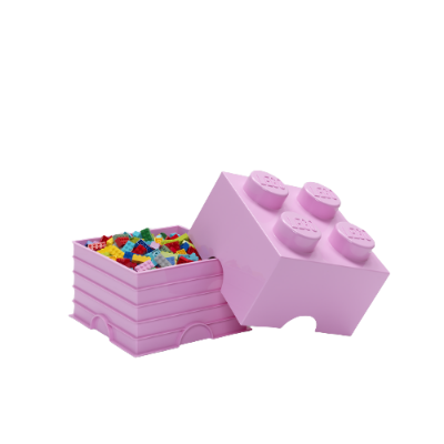 BRICK LEGO® 2x2 ROSA PASTEL - LEGO 4003