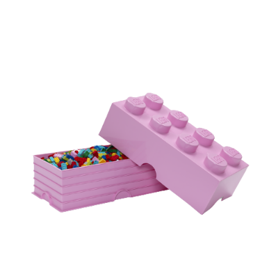 BRICK LEGO® 2x4 ROSA PASTEL - LEGO 4004  - 2