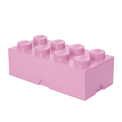 BRICK LEGO® 2x4 ROSA PASTEL - LEGO 4004  - 3