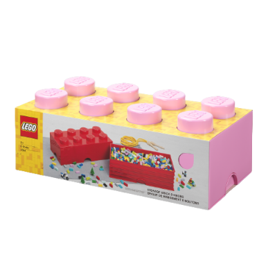 BRICK LEGO® 2x4 ROSA PASTEL - LEGO 4004  - 1
