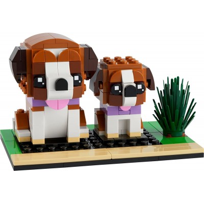 St. BERNARD - LEGO BRICKHEADZ 40543  - 2