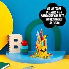 PORTALAPICES PLATANO ADORABLE - LEGO DOTS 41948  - 4