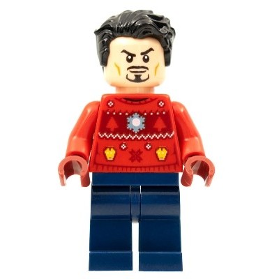 TONY STARK - LEGO SUPER HEROES MINIFIGURE (sh760)  - 1