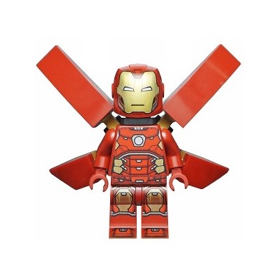 IRON MAN - LEGO DC SUPER HEROES MINIFIGURE (sh673)  - 1