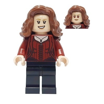 SCARLET WITCH - LEGO SUPER HEROES MINIFIGURE (sh732)  - 1