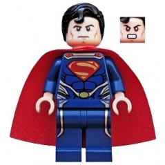 SUPERMAN - MINIFIGURA LEGO DC SUPER HEROES (sh077)  - 1