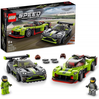 Aston Martin Valkyrie AMR Pro y Aston Martin Vantage GT3 - LEGO SPEED CHAMPIONS 76910  - 2