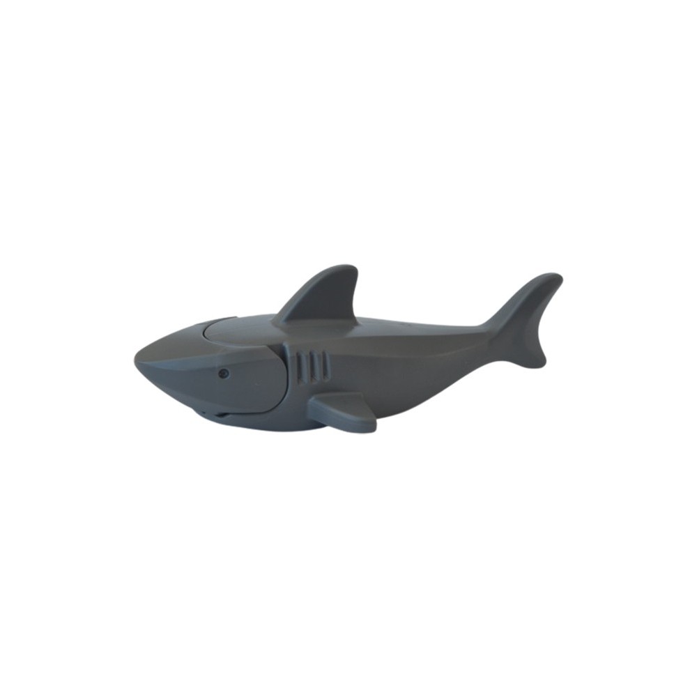SHARK DARK BLUISH GRAY WITH GILLS - LEGO ANIMALS MINIFIGURE (2547c0...
